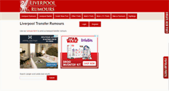 Desktop Screenshot of liverpool-rumours.co.uk